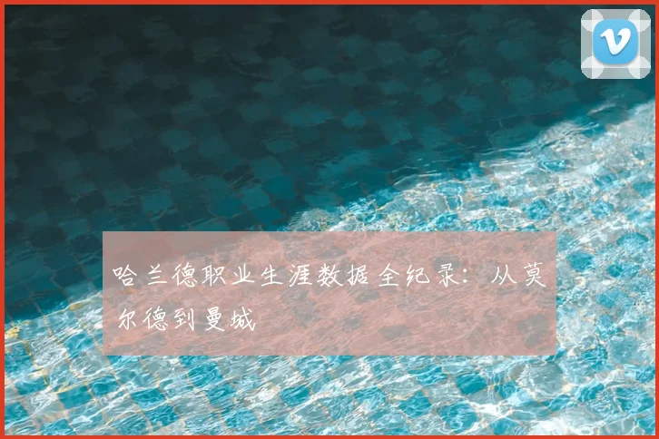 哈兰德职业生涯数据全纪录:从莫尔德到曼城