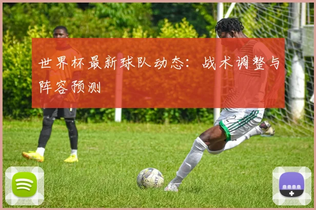 世界杯最新球队动态:战术调整与阵容预测